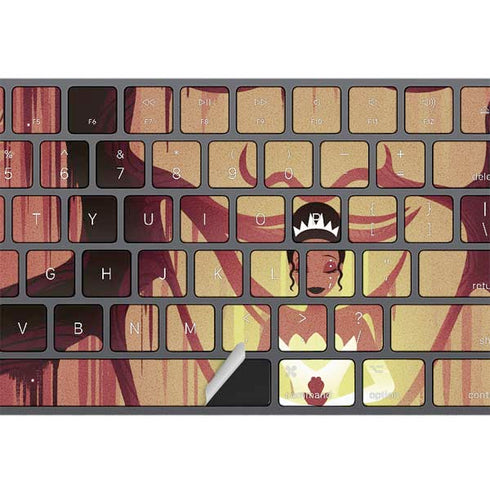 Disney Princess and The Frog Tiana and Dr. Facilier Magic Keyboard with Numeric Keypad Skin