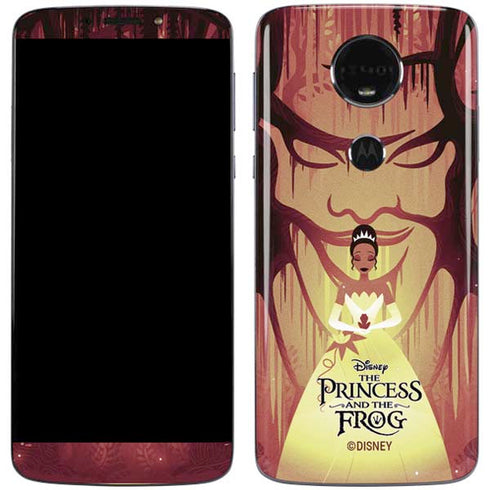 Disney Princess and The Frog Tiana and Dr. Facilier Moto E5 Plus Skin