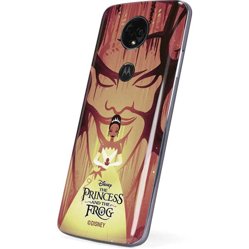 Disney Princess and The Frog Tiana and Dr. Facilier Moto E5 Plus Skin