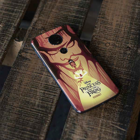 Disney Princess and The Frog Tiana and Dr. Facilier Moto E5 Plus Skin