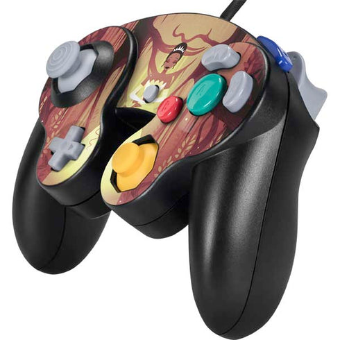 Disney Princess and The Frog Tiana and Dr. Facilier Nintendo GameCube Controller Skin
