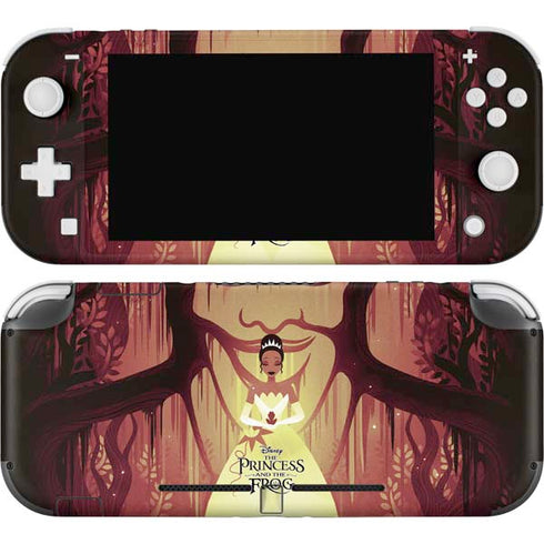 Disney Princess and The Frog Tiana and Dr. Facilier Nintendo Switch Lite Skin