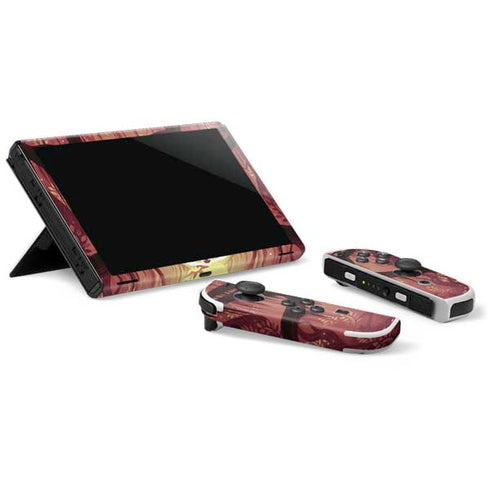 Disney Princess and The Frog Tiana and Dr. Facilier Nintendo Switch OLED (2021) Skin