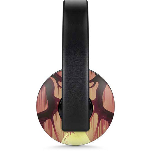 Disney Princess and The Frog Tiana and Dr. Facilier PlayStation 4 Gold Wireless Headset Skin