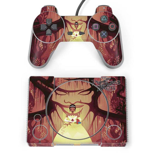 Disney Princess and The Frog Tiana and Dr. Facilier PlayStation Classic Bundle Skin