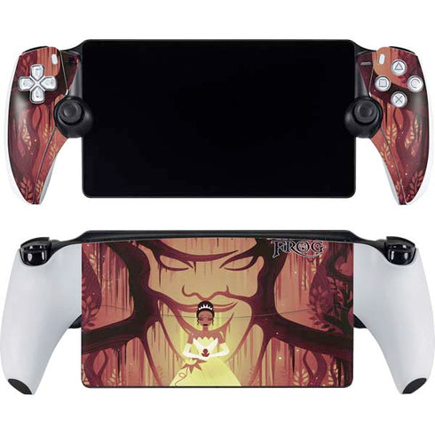 Disney Princess and The Frog Tiana and Dr. Facilier PlayStation Portal Remote Player Skin