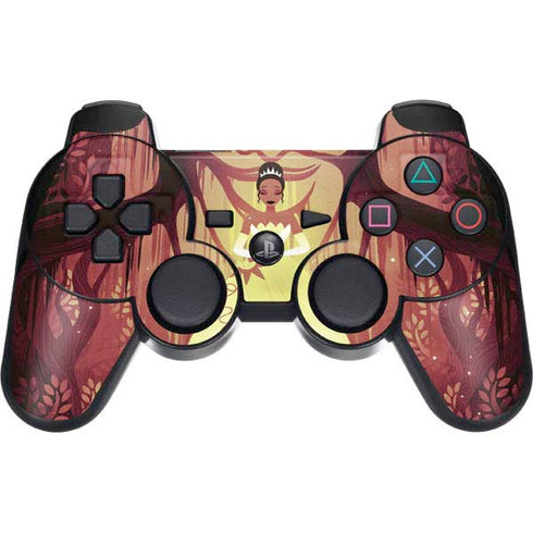 Disney Princess and The Frog Tiana and Dr. Facilier PS3 Dual Shock wireless controller Skin