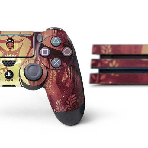 Disney Princess and The Frog Tiana and Dr. Facilier PS4 Pro Bundle Skin