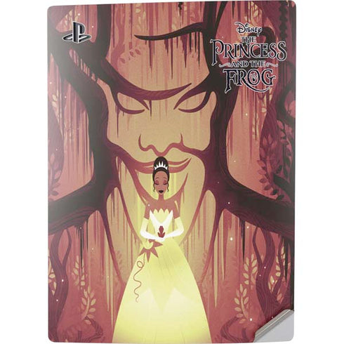Disney Princess and The Frog Tiana and Dr. Facilier PS5 Digital Edition Console Skin