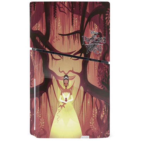 Disney Princess and The Frog Tiana and Dr. Facilier PS5 Slim Disk Console Skin