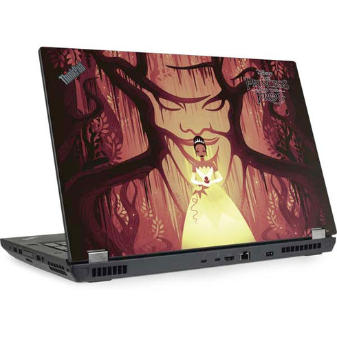 Disney Princess and The Frog Tiana and Dr. Facilier Lenovo ThinkPad Skin