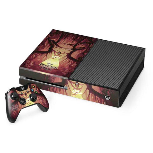 Disney Princess and The Frog Tiana and Dr. Facilier Xbox One Console and Controller Bundle Skin