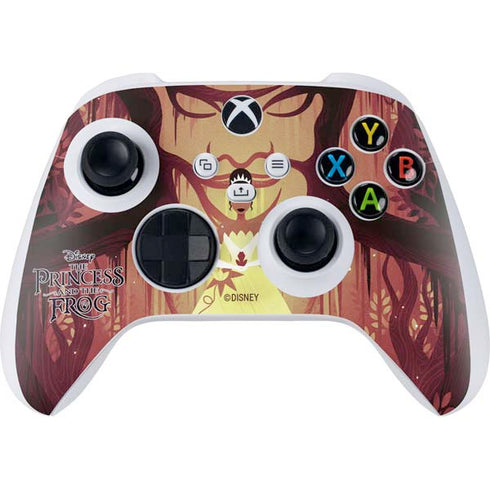 Disney Princess and The Frog Tiana and Dr. Facilier Xbox Series S Controller Skin