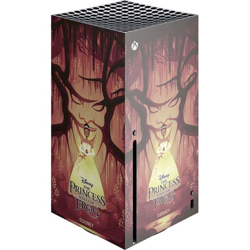 Disney Princess and The Frog Tiana and Dr. Facilier Xbox Series X Console Skin