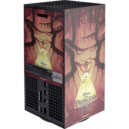 Disney Princess and The Frog Tiana and Dr. Facilier Xbox Series X Console Skin