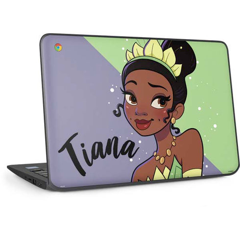 Disney Princess Tiana Art HP Chromebook Skin