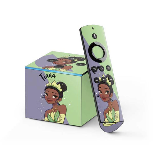 Disney Princess Tiana Art Fire TV Cube Skin