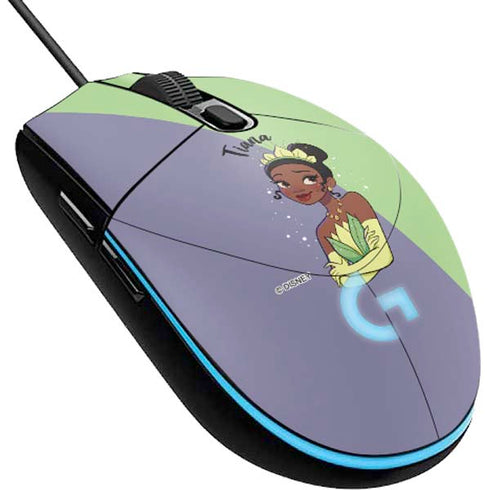 Disney Princess Tiana Art G203 Prodigy RGB Wired Gaming Mouse Skin