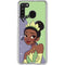 Disney Princess Tiana Art Galaxy A21 Clear Case
