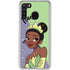 Disney Princess Tiana Art Galaxy A21 Clear Case
