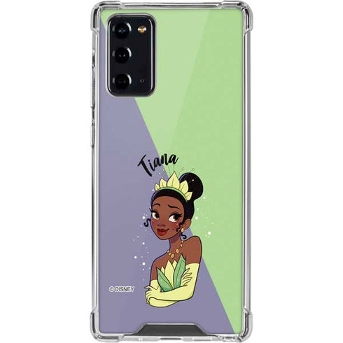 Disney Princess Tiana Art Galaxy Note20 5G Clear Case