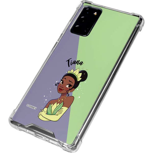 Disney Princess Tiana Art Galaxy Note20 5G Clear Case