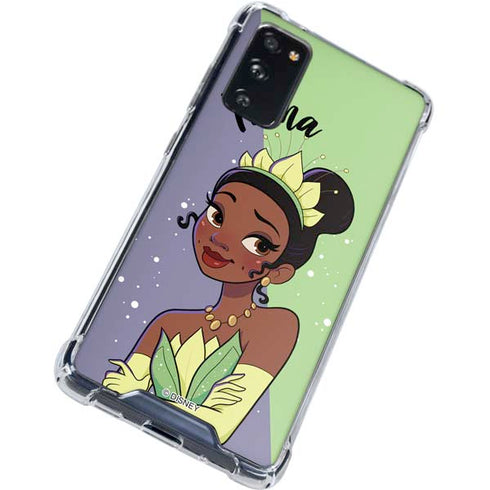 Disney Princess Tiana Art Galaxy S20 FE Clear Case