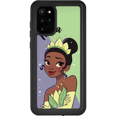Disney Princess Tiana Art Galaxy S20 Plus Waterproof Case