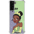 Disney Princess Tiana Art Galaxy S22 Plus Clear Case