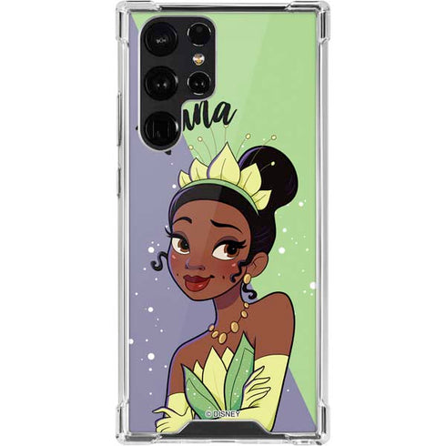 Disney Princess Tiana Art Galaxy S22 Ultra Clear Case