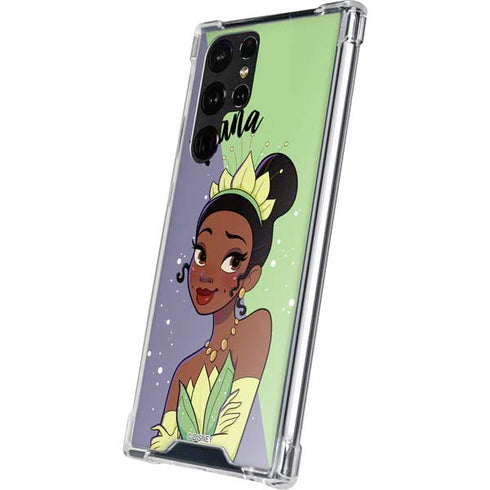 Disney Princess Tiana Art Galaxy S22 Ultra Clear Case