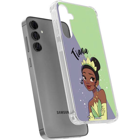 Disney Princess Tiana Art Galaxy S24 Plus Clear Case