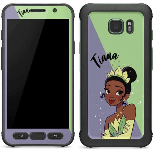 Disney Princess Tiana Art Galaxy S7 Active Skin