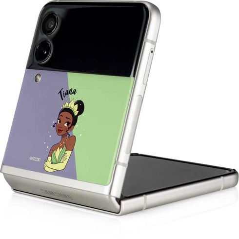 Disney Princess Tiana Art Galaxy Z Flip3 5G Skin