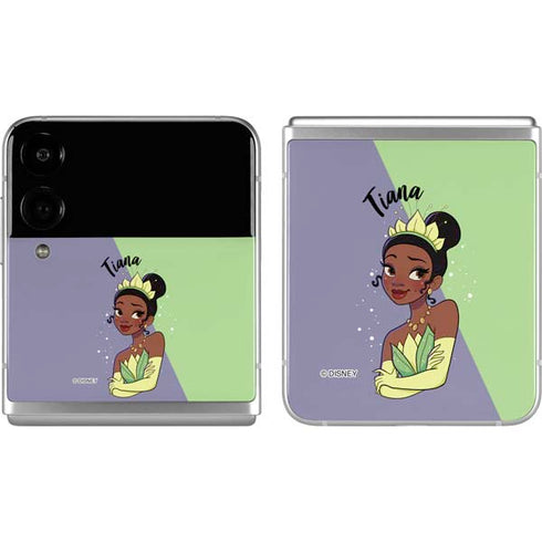 Disney Princess Tiana Art Galaxy Z Flip4 5G Skin