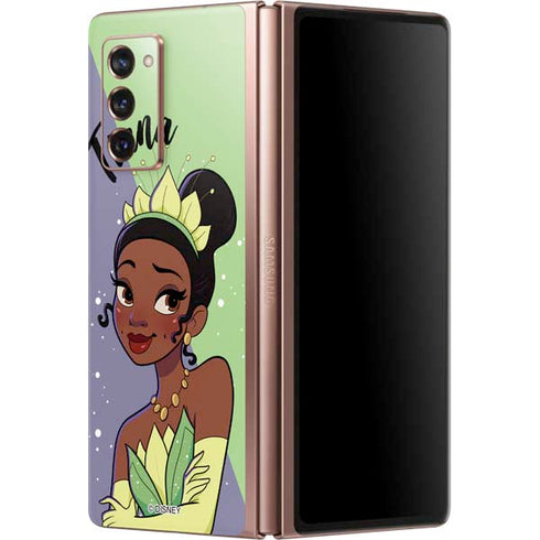 Disney Princess Tiana Art Galaxy Z Fold2 5G Skin