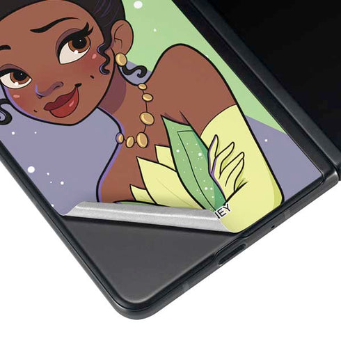 Disney Princess Tiana Art Galaxy Z Fold3 5G Skin