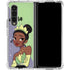Disney Princess Tiana Art Galaxy Z Fold4 5G Clear Case