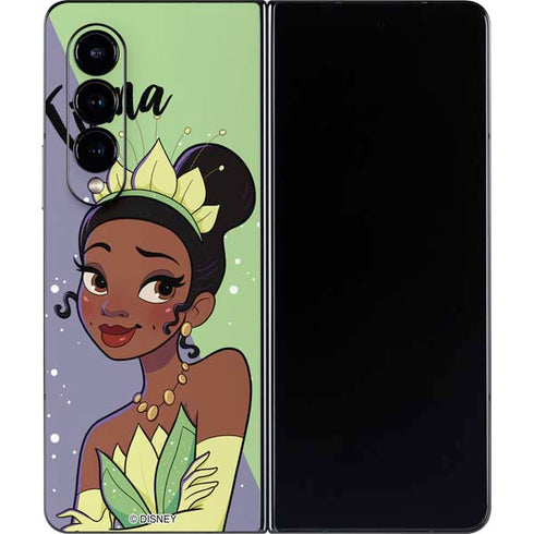 Disney Princess Tiana Art Galaxy Z Fold4 5G Skin