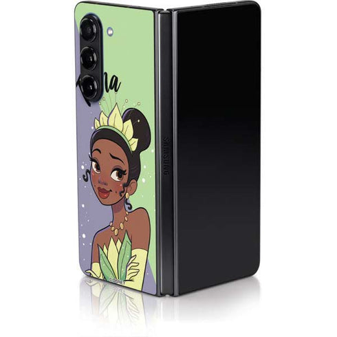 Disney Princess Tiana Art Galaxy Z Fold5 5G Skin