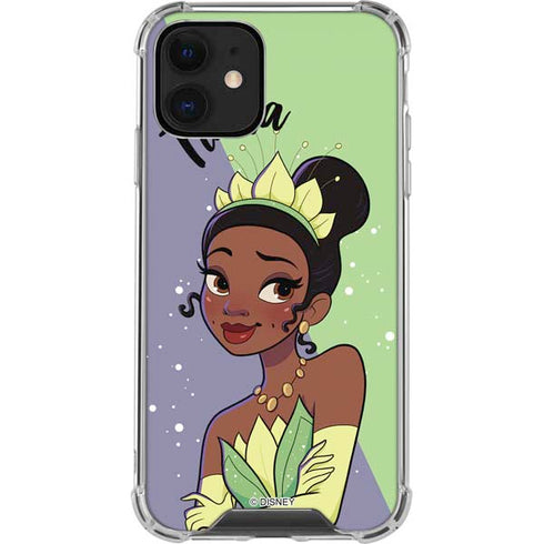 Disney Princess Tiana Art iPhone 12 Clear Case