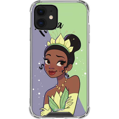 Disney Princess Tiana Art iPhone 12 Mini Clear Case