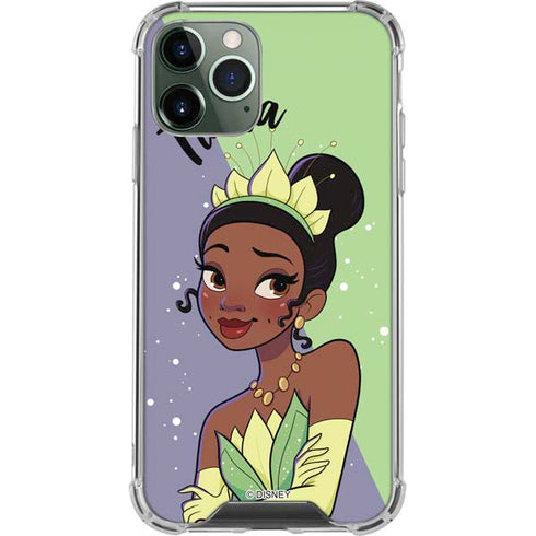 Disney Princess Tiana Art iPhone 12 Pro Clear Case