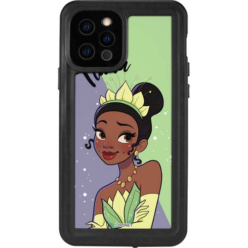 Disney Princess Tiana Art iPhone 12 Pro Waterproof Case
