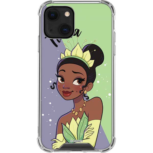 Disney Princess Tiana Art iPhone 13 Mini Clear Case