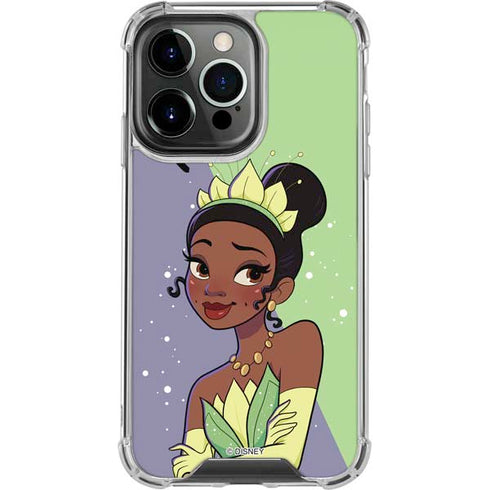 Disney Princess Tiana Art iPhone 13 Pro Clear Case