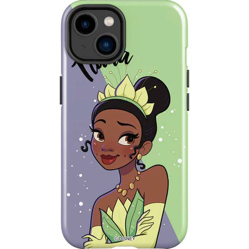 Disney Princess Tiana Art iPhone 15 Plus Impact Case