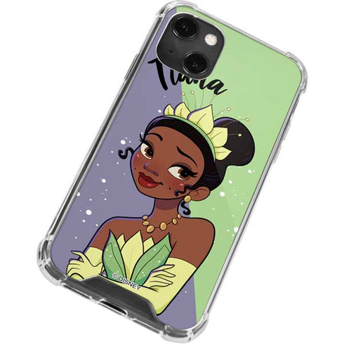 Disney Princess Tiana Art iPhone 14 Plus Clear Case