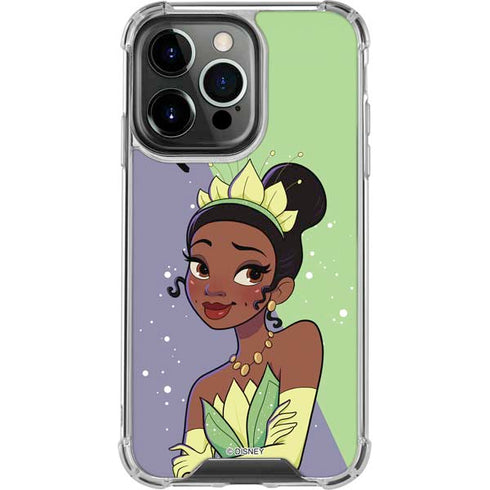 Disney Princess Tiana Art iPhone 15 Pro Clear Case