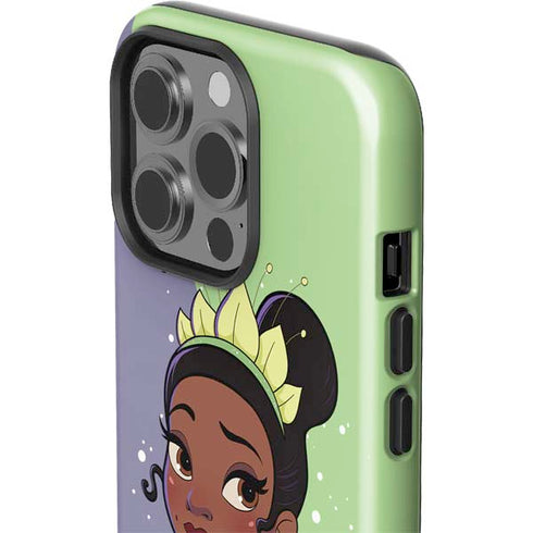 Disney Princess Tiana Art iPhone 15 Pro Impact Case